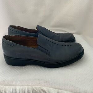 Auditions Shoes Women’s Size 9.5 S‎ Blue Slip-On Loafers with Minimalist Design